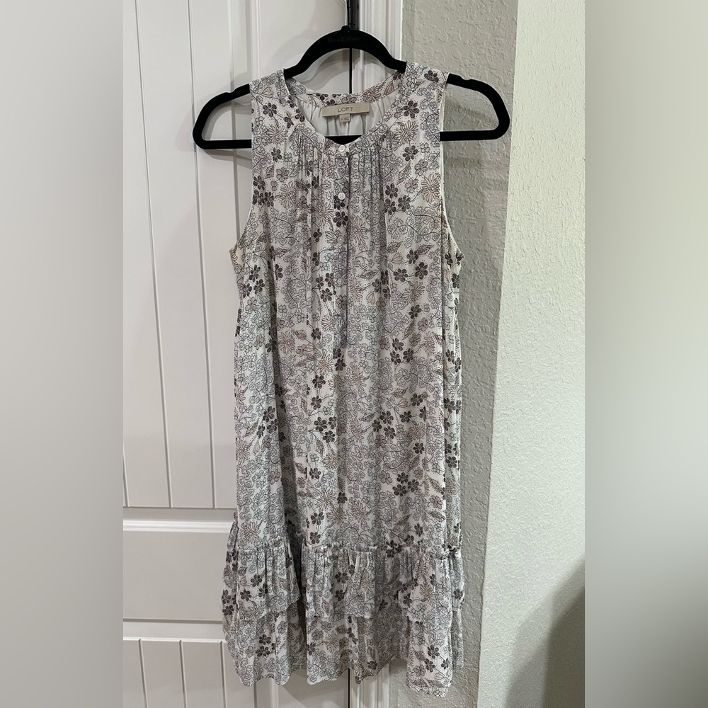 LOFT Lined Sleeveless Dress